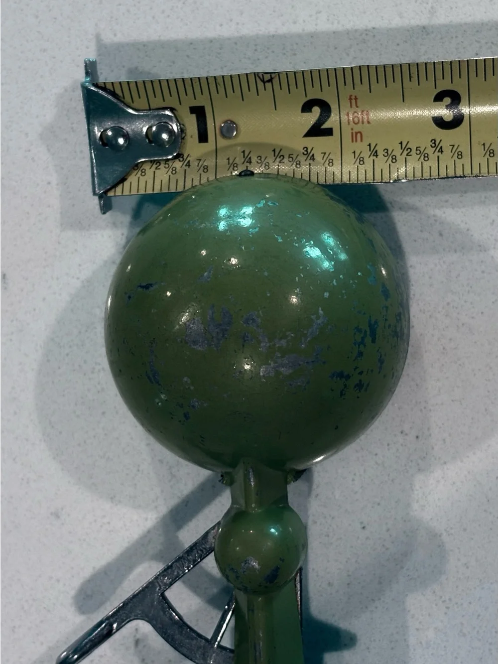 Vintage Nevco Green Ice Cream Scoop with Trigger Release
